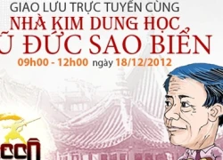 Nhà "Kim Dung học" Vũ Đức Sao Biển giao lưu với gamer Việt