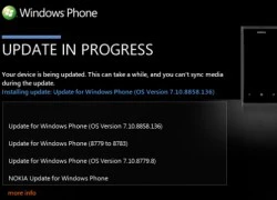 Nokia Lumia 800 đã có thể nâng cấp lên Windows Phone 7.8 qua Zune