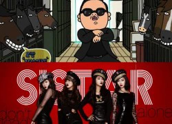 Psy, Sistar thi nhau &#8216;án ngữ&#8217; BXH Melon