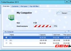 Quản lý không gian ổ cứng hiệu quả với FolderVisualizer