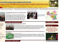 Ra mắt trang thông tin điện tử của đoàn ĐBQH và HĐND TP.Hà Nội