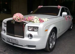 Rolls-Royce Phantom xuất hiện trong lễ cưới tại Hà Nội