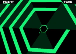 Super Hexagon: Thử sức với mini game cực khó