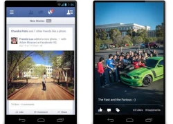 Ứng dụng Facebook trên Android lên bản mới