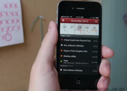 Ứng dụng lịch thông minh Fantastical có mặt trên iPhone