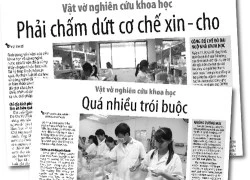 Vật vờ nghiên cứu khoa học &#8211; Kỳ 5: Thay đổi tư duy tận gốc