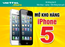 Viettel chính thức công bố giá bán iPhone 5 chính hãng