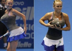 Wozniacki gặp vạ vì đóng giả Serena