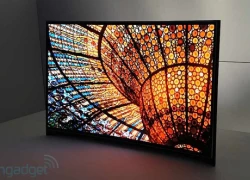 Ảnh thực tế TV OLED màn hình cong của Samsung