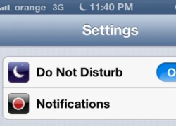 Apple: "Do Not Disturb" sẽ hoạt động bình thường sau ngày 7/1