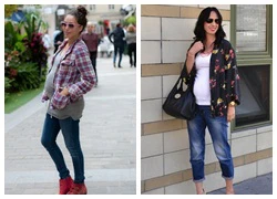 Bí quyết chọn quần jeans đẹp, thoải mái cho bà bầu