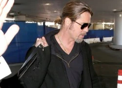 Brad Pitt xuất hiện "già nua" sau tin đồn kết hôn