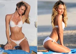 Candice Swanepoel 'thiêu đốt' bãi biển St Barts