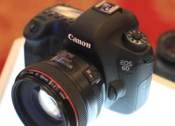 Canon 6D bắt đầu bán tại VN, giá chính hãng 46 triệu đồng