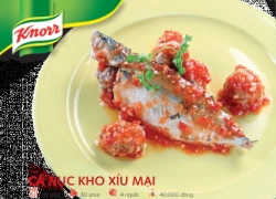 [Chế biến] - Cá nục kho xíu mại