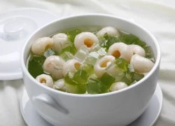 [Chế biến] - Chè vải rau câu