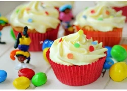 [Chế biến] - Cupcake sặc sỡ