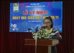 Cô thủ khoa nhỏ nhắn