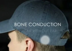 Độc đáo "mũ nghe nhạc" sử dụng công nghệ bone conduction