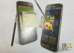 Galaxy Note II xuất hiện với màu đỏ và nâu