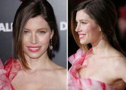 Jessica Biel, ngôi sao trang điểm nhạt