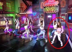 Jessica (SNSD) mắc lỗi trên sân khấu