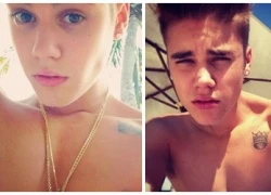 Justin Bieber khoe ảnh "tự sướng" siêu cute