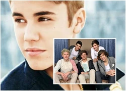 Justin Bieber và One Direction chiến nhau trên từng cây số