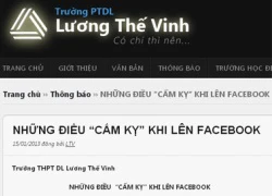 'Không thể xem Facebook là chỗ để chửi bới'