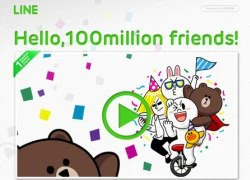 Line cán mốc 100 triệu người dùng