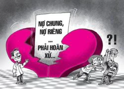 Ly hôn: Món nợ nào phải trả?