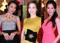 Mỹ nhân Việt "đổ bộ" thảm đỏ Mai Vàng 2012