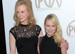 Naomi Watts lộ dáng mi nhon khi đứng cạnh Nicole Kidman