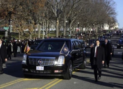 Những &#8216;lá chắn sống&#8217; bảo vệ Obama trong lễ nhậm chức