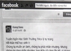 Nữ sinh bị đuổi học vì xúc phạm thầy cô trên Facebook