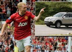 Paul Scholes bị mất trộm xế hộp ngay trước cửa nhà