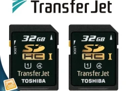 Toshiba ra thẻ SDHC TransferJet hỗ trợ mạng không dây