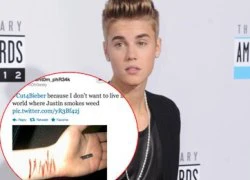 Trò đùa 'rạch tay vì Justin Bieber' bị lên án