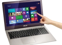 Ultrabook màn hình cảm ứng mới xuất hiện trên trang chủ Asus