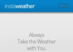 Ứng dụng chụp ảnh InstaWeather đã có trên Android