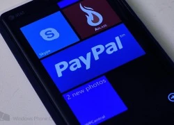 Ứng dụng PayPal chính thức xuất hiện trên Windows Phone