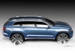 Volkswagen sắp trình làng SUV 7 chỗ