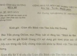 Vụ mua, bán bệnh án tâm thần: Có sai phạm Kỳ cuối