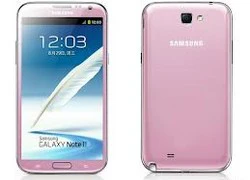 Ấn tượng với sắc hồng của Galaxy Note II