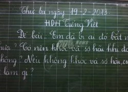 Bị bắt nạt, học sinh lớp 3 xử lý thế nào?