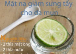 Cách &#8220;rẻ bèo&#8221; giúp giảm sưng tấy cho da mụn