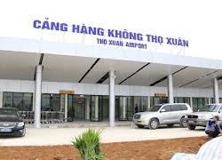 Cảng hàng không Thọ Xuân đón chuyến bay đầu tiên