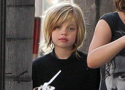 Con gái Shiloh của Jolie-Pitt đã nữ tính hơn