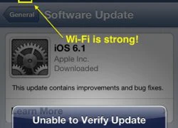 Cộng đồng fan Apple "điên đầu" vì iOS 6.1