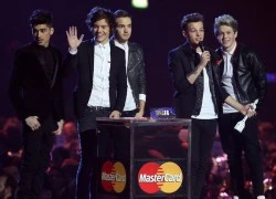 Doanh số của One Direction tăng khủng khiếp nhờ &#8220;Brit Awards&#8221;